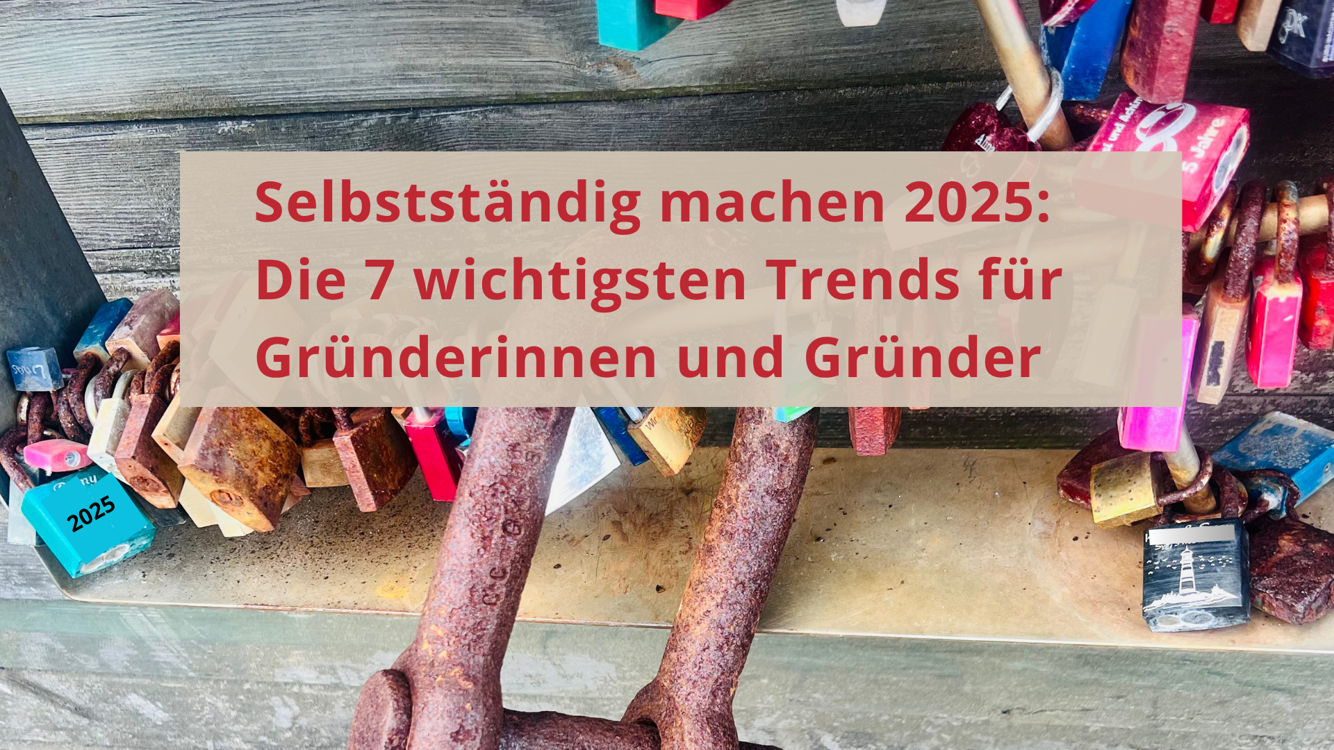 Selbstständig machen 2025: Die 7 wichtigsten Trends für Gründer:innen – von KI über Nachhaltigkeit bis Mental Health. Jetzt Chancen erkennen und starten!